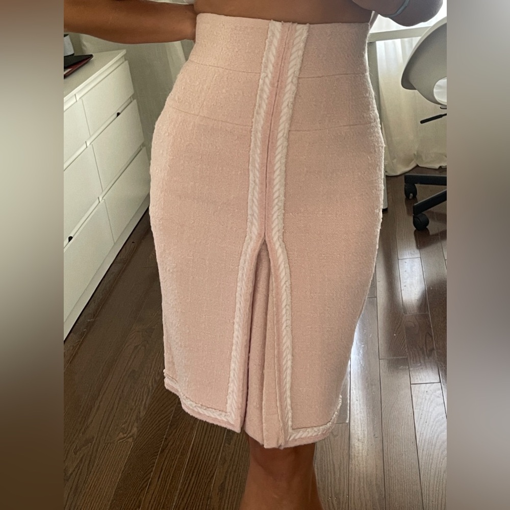 Chanel 100% Authentic midi wool tweed skirt from 2012 runway
